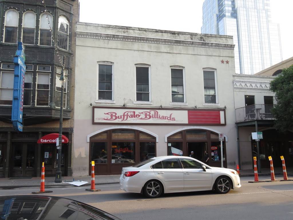Buffalo Billiards | restaurant | 201 E 6th St, Austin, TX 78701, USA | 5124797665 OR +1 512-479-7665