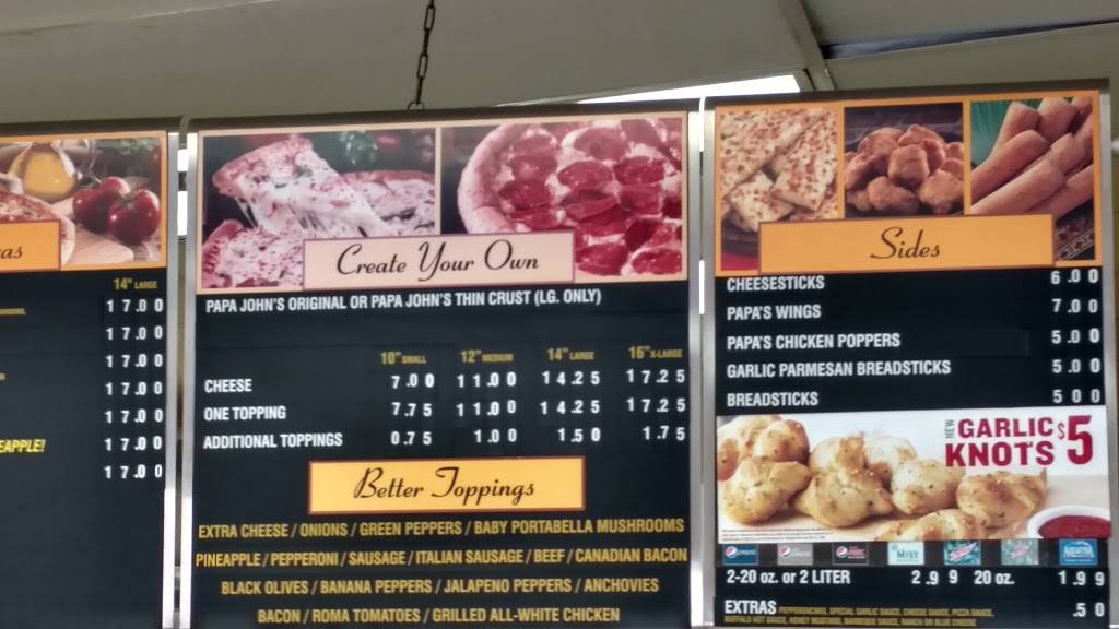 Papa Johns Pizza | restaurant | 3908 Hixson Pike, Chattanooga, TN 37415, USA | 4238775777 OR +1 423-877-5777