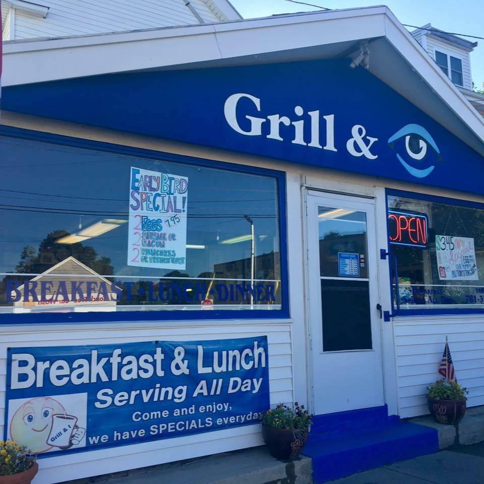 The Grill & Eye | restaurant | 186 Washington St #1726, Weymouth, MA 02188, USA | 7813378678 OR +1 781-337-8678