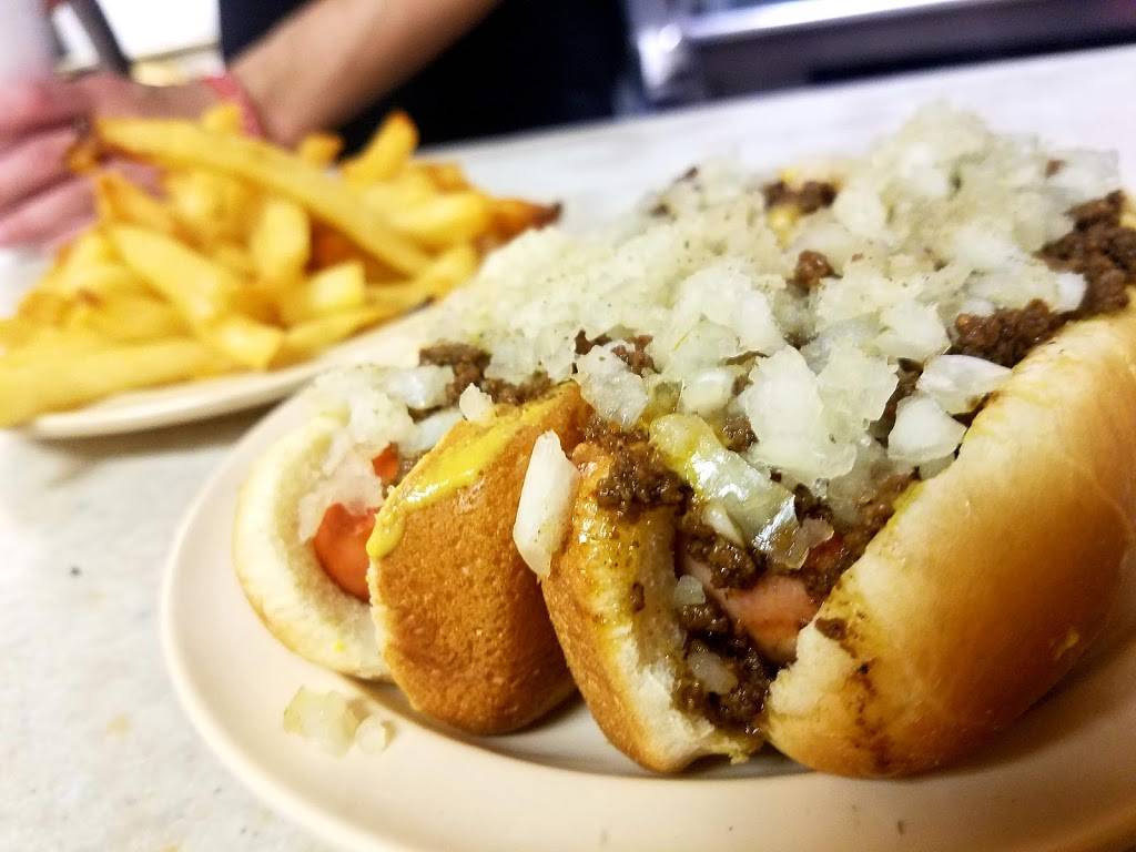 Olneyville New York System Restaurant | restaurant | 18 Plainfield St, Providence, RI 02909, USA | 4016219500 OR +1 401-621-9500