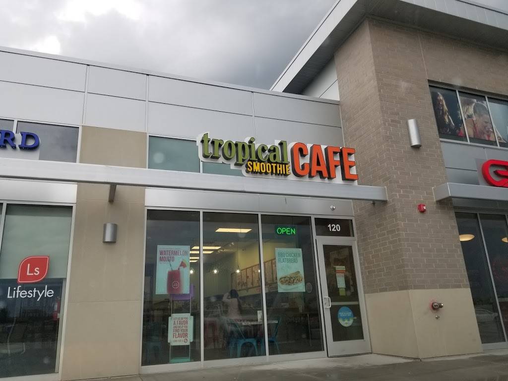 Tropical Smoothie Cafe | restaurant | 160 Jordan Creek Pkwy Suite 120, West Des Moines, IA 50266, USA | 5152222609 OR +1 515-222-2609