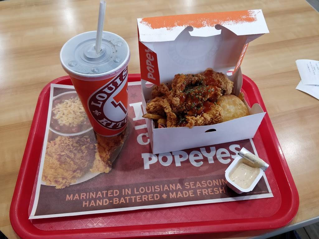 Popeyes Louisiana Kitchen | restaurant | 50 Market St S, Brantford, ON N3T 2H3, Canada | 5197571111 OR +1 519-757-1111