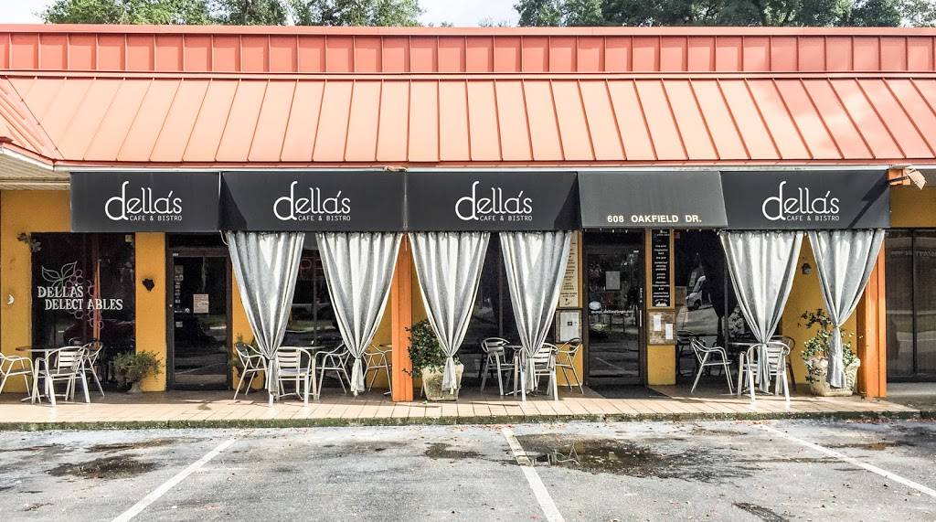 Dellas Cafe & Bistro | cafe | 608 Oakfield Dr, Brandon, FL 33511, USA | 8136843354 OR +1 813-684-3354
