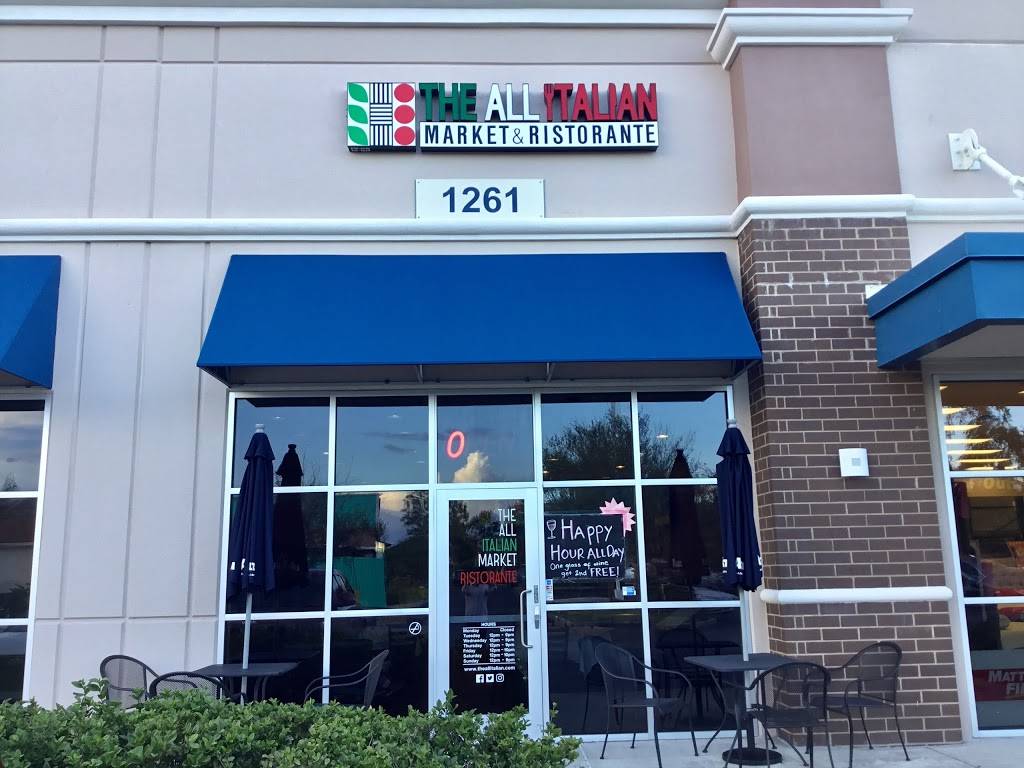The All Italian Market & Ristorante | restaurant | 1261 W Osceola Pkwy, Kissimmee, FL 34741, USA | 4077041856 OR +1 407-704-1856