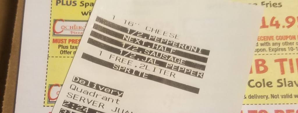 Cochiaros Pizza | restaurant | 3553 N Central Ave, Chicago, IL 60634, USA | 7734815388 OR +1 773-481-5388