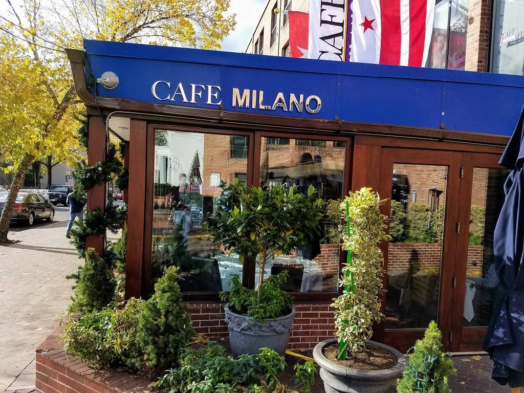 Cafe Milano | restaurant | 3251 Prospect St NW, Washington, DC 20007, USA | 2023336183 OR +1 202-333-6183
