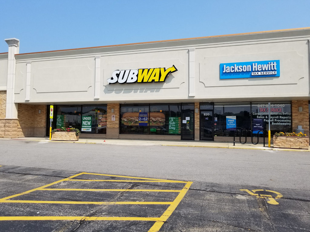 SUBWAY®Restaurants | restaurant | 824 W Golf Rd, Schaumburg, IL 60194, USA | 6307805002 OR +1 630-780-5002