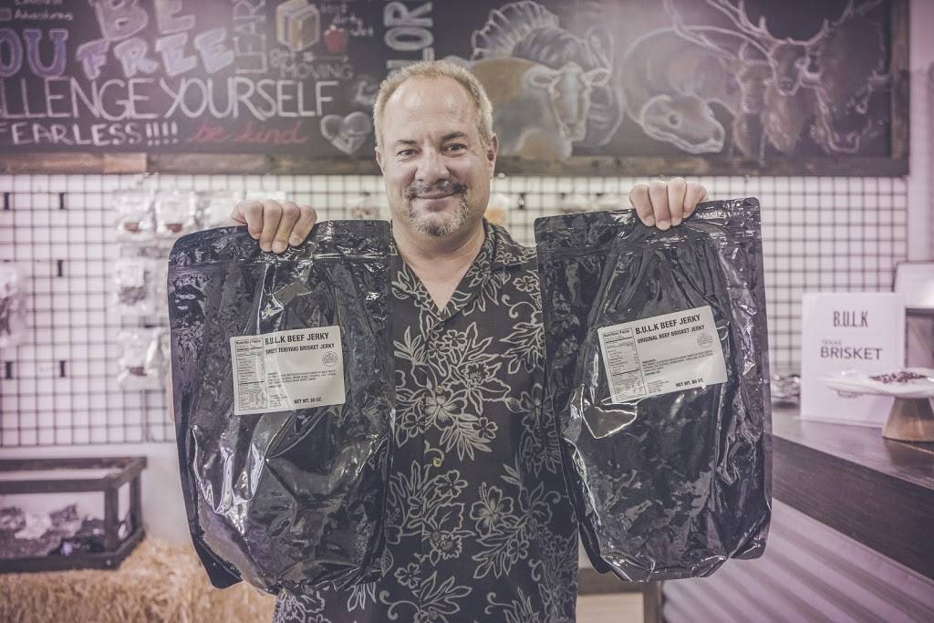 B.U.L.K Beef Jerky | shopping mall | 1931 N Gaffey St, San Pedro, CA 90731, USA | 4245363050 OR +1 424-536-3050