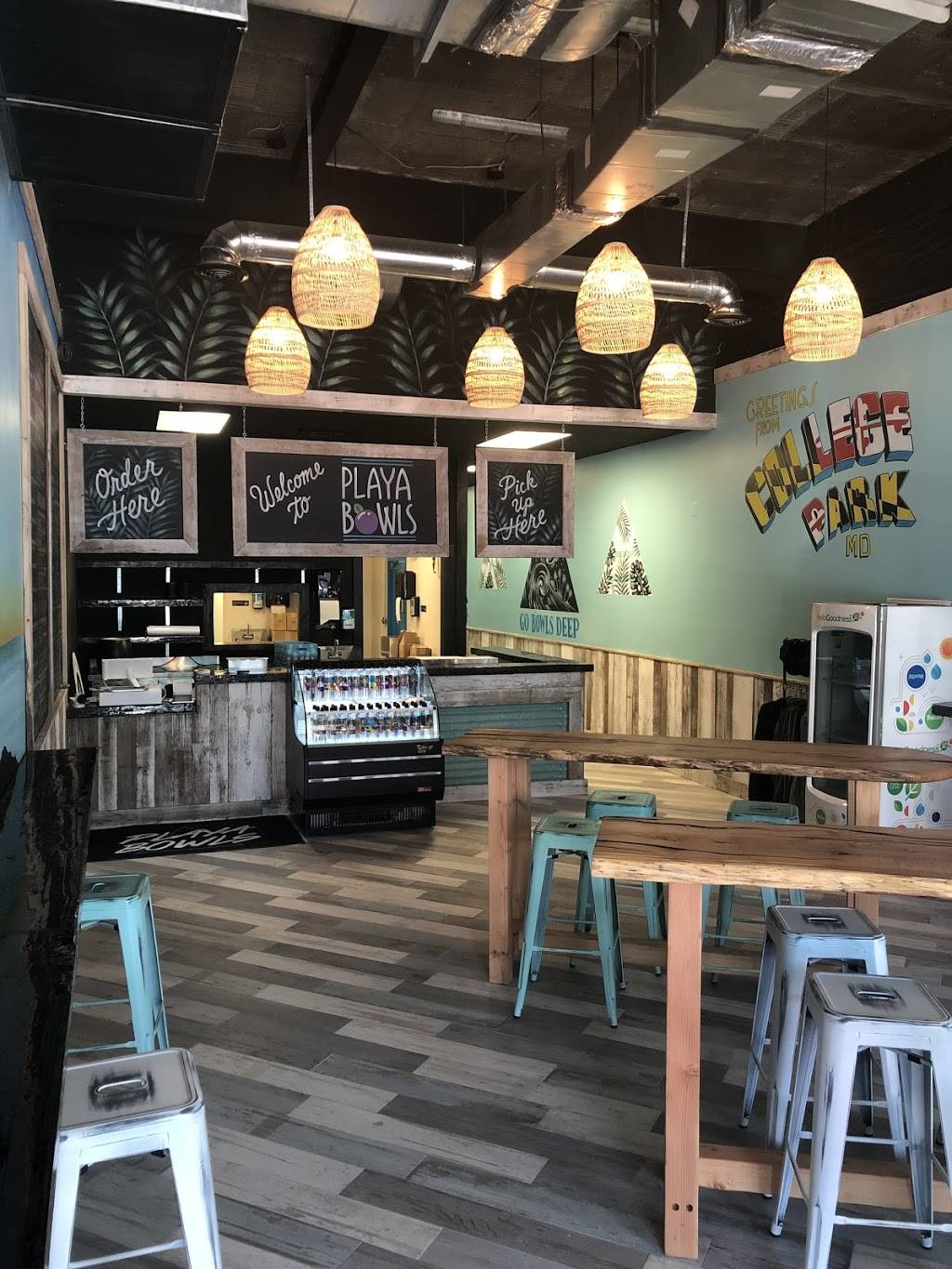 Playa Bowls College Park | restaurant | 7417 A Baltimore Ave, College Park, MD 20740, USA | 3018515378 OR +1 301-851-5378