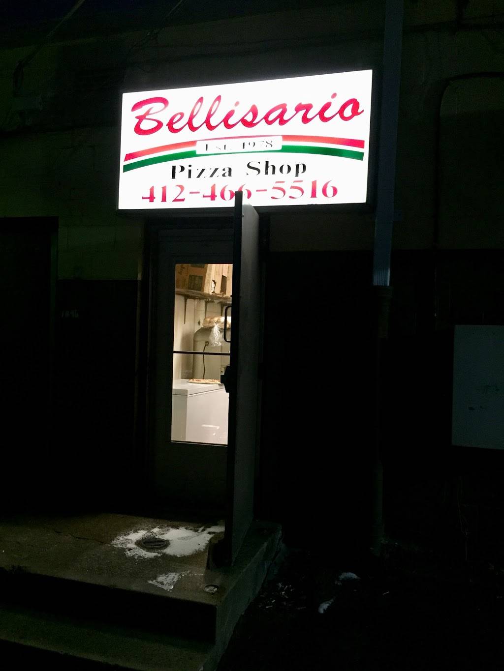 Bellisario Pizza Shop | restaurant | 1842 Homeville Rd, West Mifflin, PA 15122, USA | 4124665516 OR +1 412-466-5516