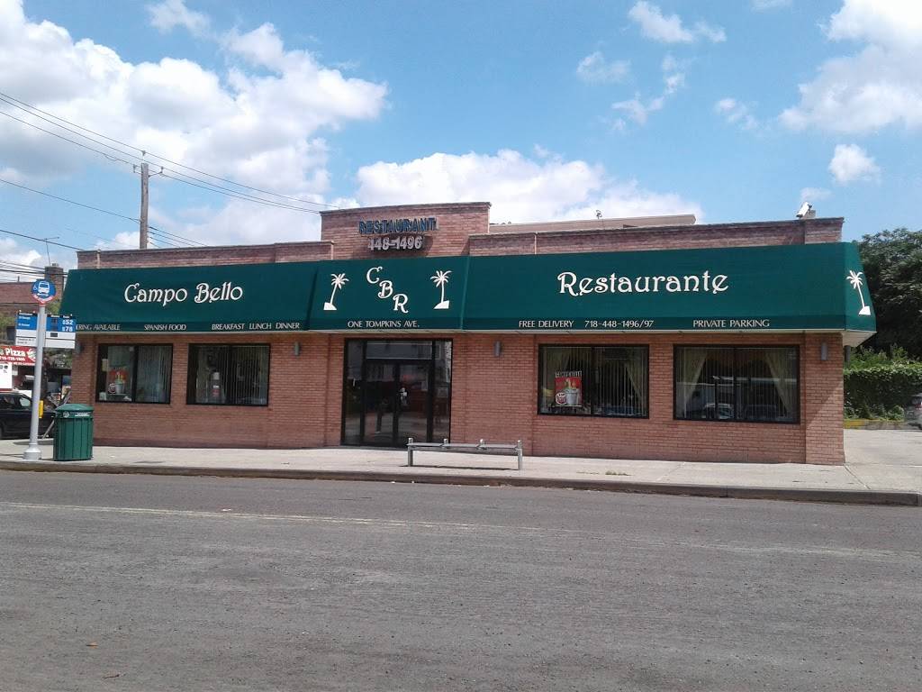 Campo Bello | restaurant | 1 Tompkins Ave, Staten Island, NY 10304, USA | 7184481496 OR +1 718-448-1496