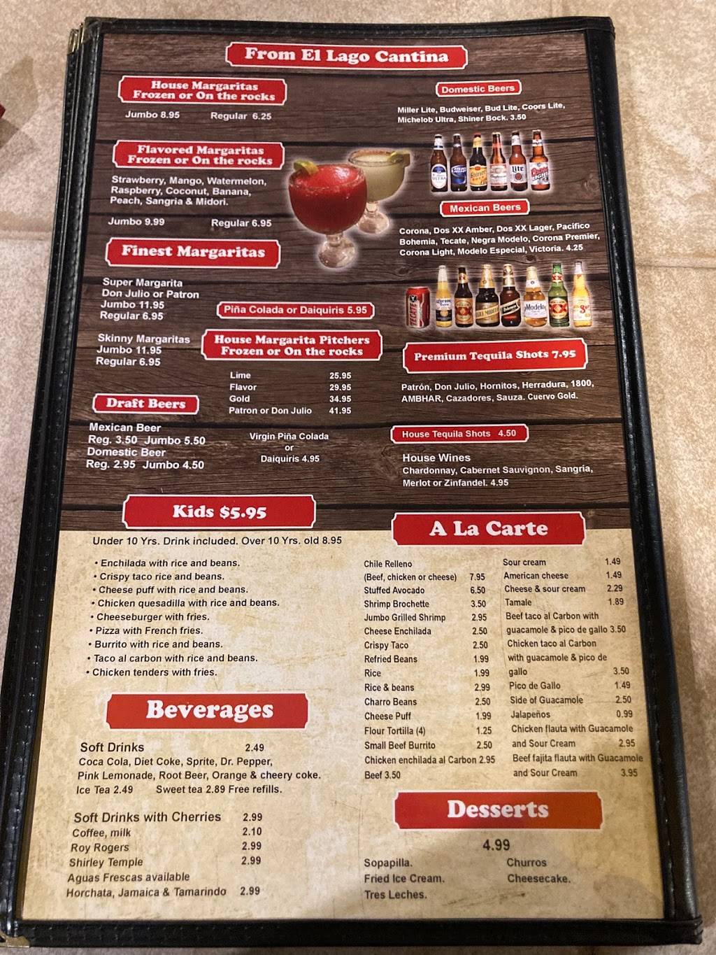 El Lago Mex Bar & Grill | restaurant | 1117 Hamblen Rd, Kingwood, TX 77339, USA | 8326445310 OR +1 832-644-5310