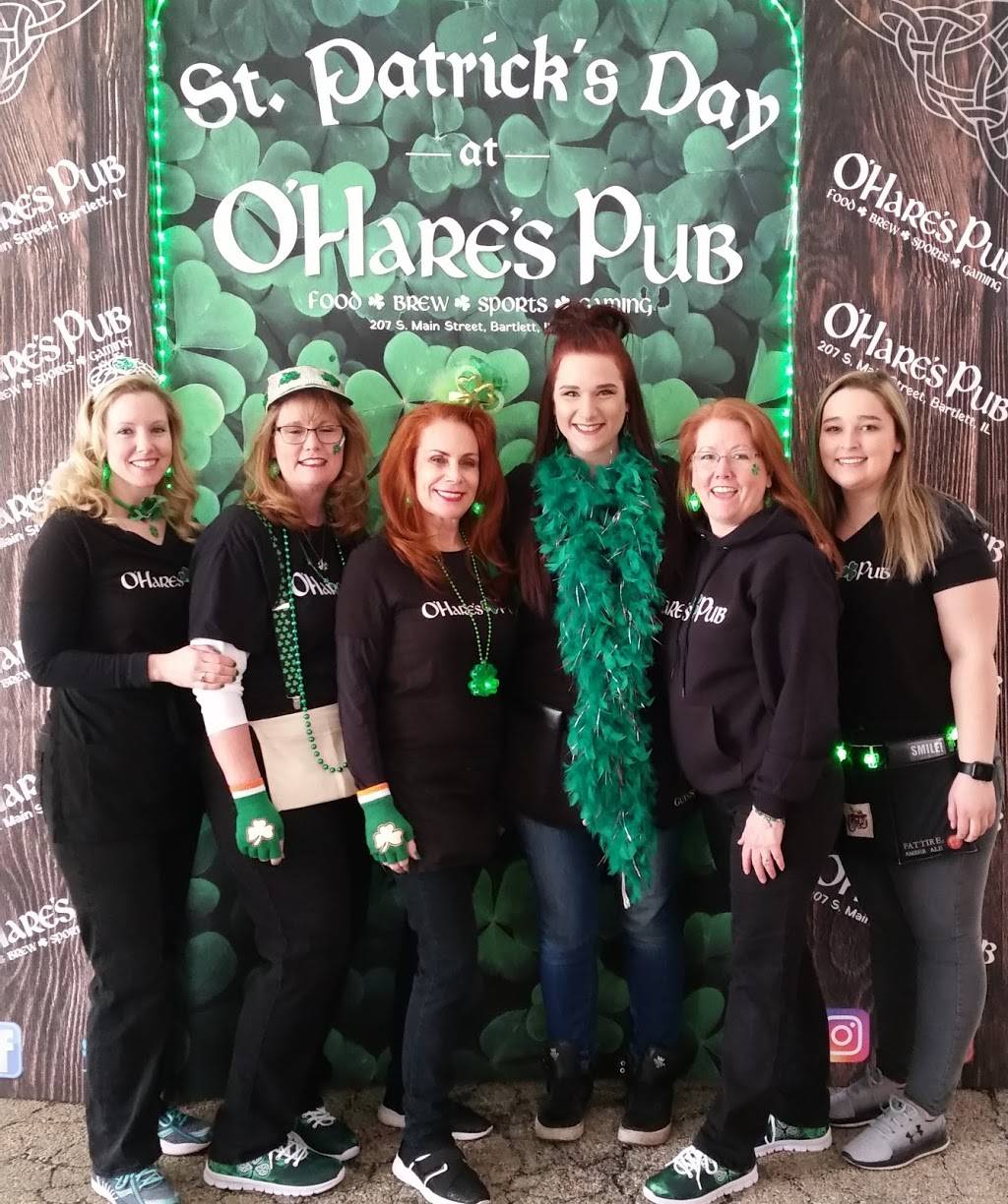 OHares Pub and Restaurant | restaurant | 207 S Main St, Bartlett, IL 60103, USA | 6303728878 OR +1 630-372-8878