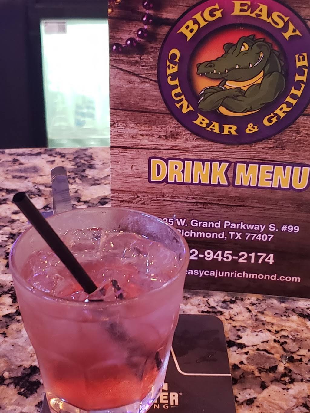 Big Easy Cajun Bar & Grille | restaurant | 7035 W Grand Pkwy S Suite 99, Richmond, TX 77407, USA | 8329452174 OR +1 832-945-2174