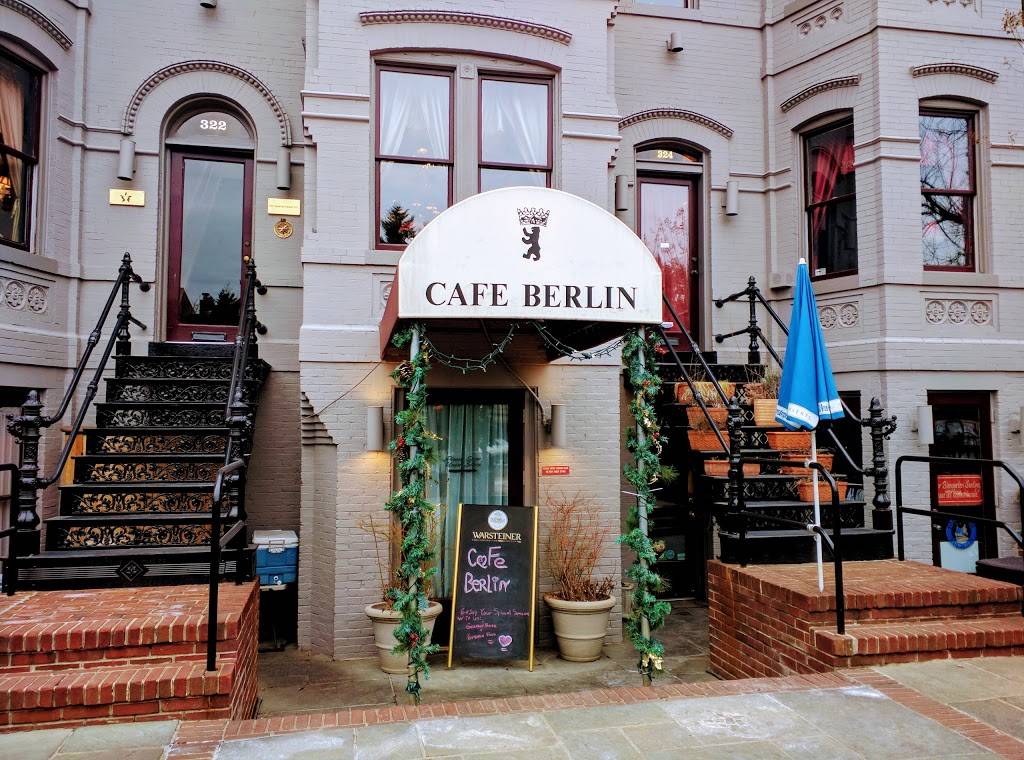 Cafe Berlin | cafe | 322 Massachusetts Ave NE, Washington, DC 20002, USA | 2025437656 OR +1 202-543-7656