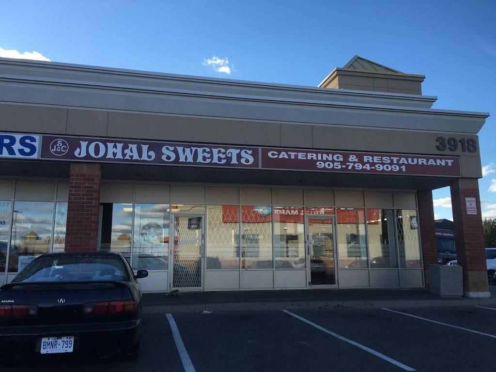 Johal Sweets & Restaurant | restaurant | 3918 Cottrelle Blvd, Brampton, ON L6P 2R1, Canada | 9057949091 OR +1 905-794-9091
