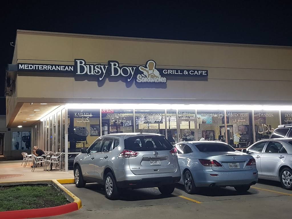 Busy Boy Sandwiches Mediterranean Grill & Cafe | cafe | 5722 Hillcroft St, Houston, TX 77036, USA | 7137831188 OR +1 713-783-1188