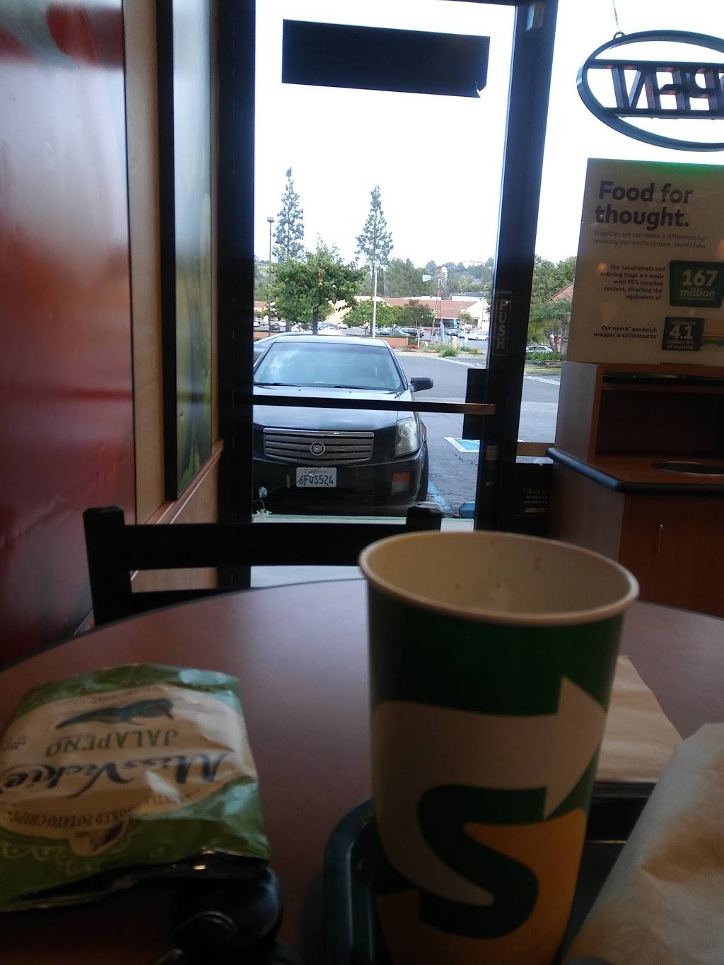 Subway Restaurants | restaurant | Diamond Bar Towne Center, 1155 S Diamond Bar Blvd F, Diamond Bar, CA 91765, USA | 9098600686 OR +1 909-860-0686