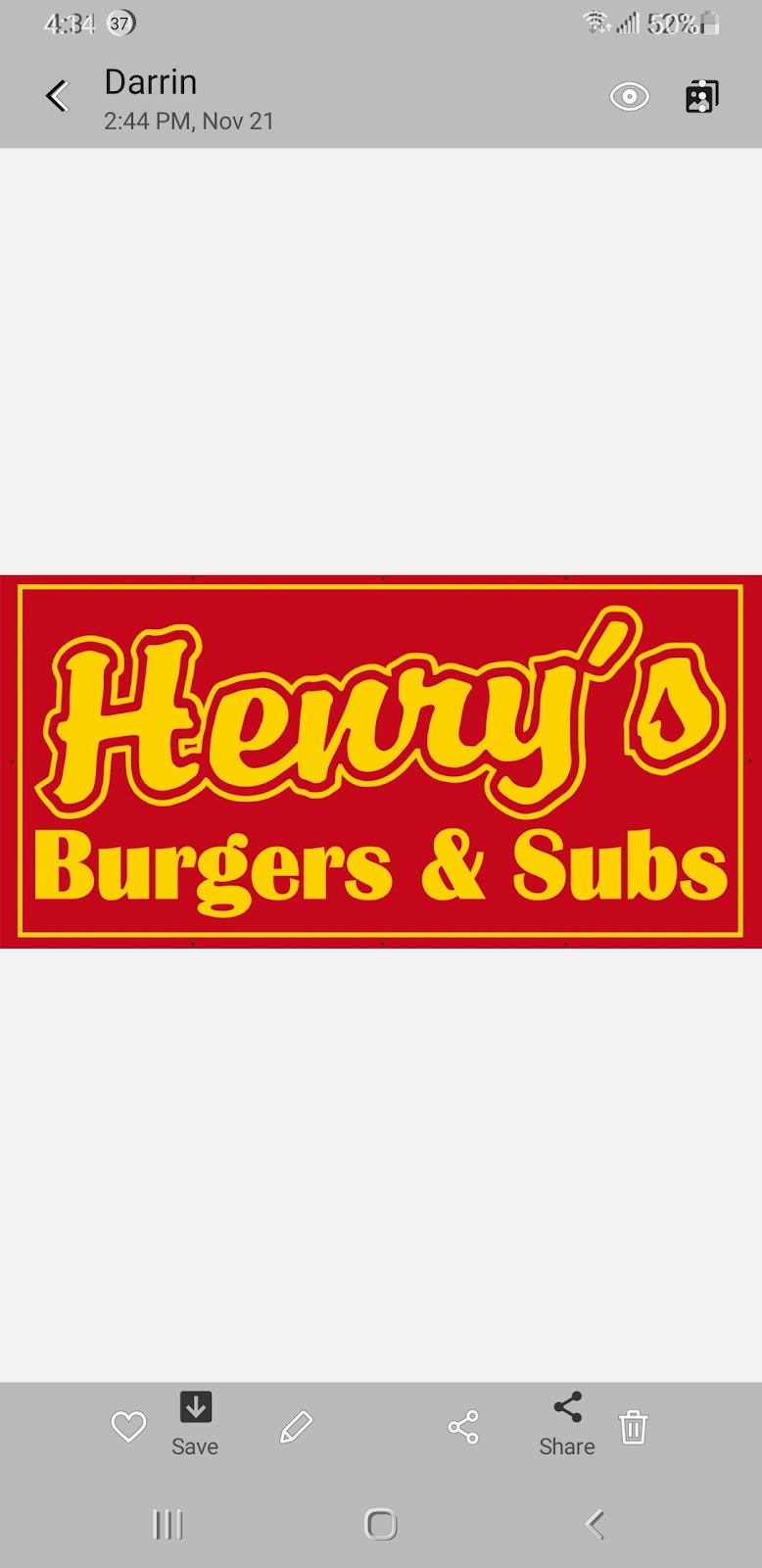 Henrys Burgers and Subs | restaurant | 4915 New Hwy 68, Madisonville, TN 37354, USA | 4235459217 OR +1 423-545-9217