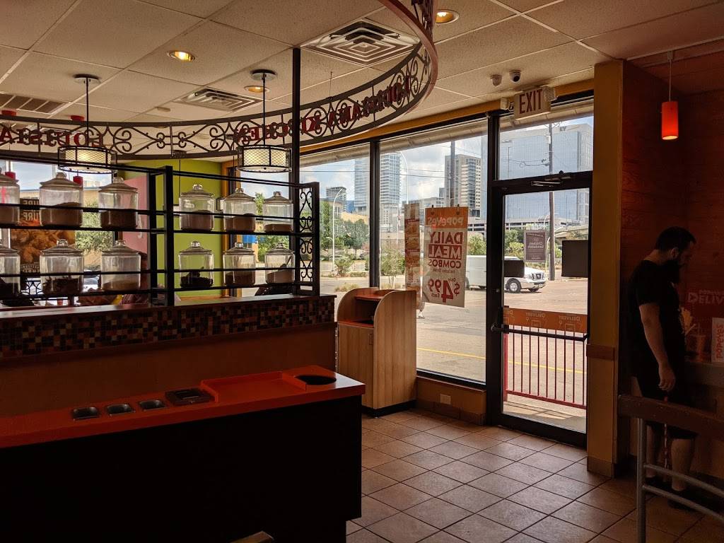 Popeyes Louisiana Kitchen | restaurant | 212 Continental Ave, Dallas, TX 75207, USA | 2147417478 OR +1 214-741-7478
