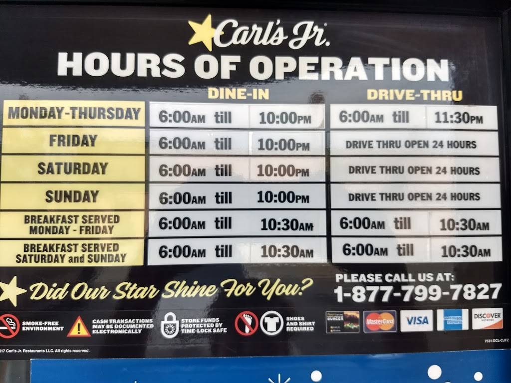 Carls Jr. | restaurant | 611 Douglas Dr, Oceanside, CA 92058, USA | 7609670371 OR +1 760-967-0371