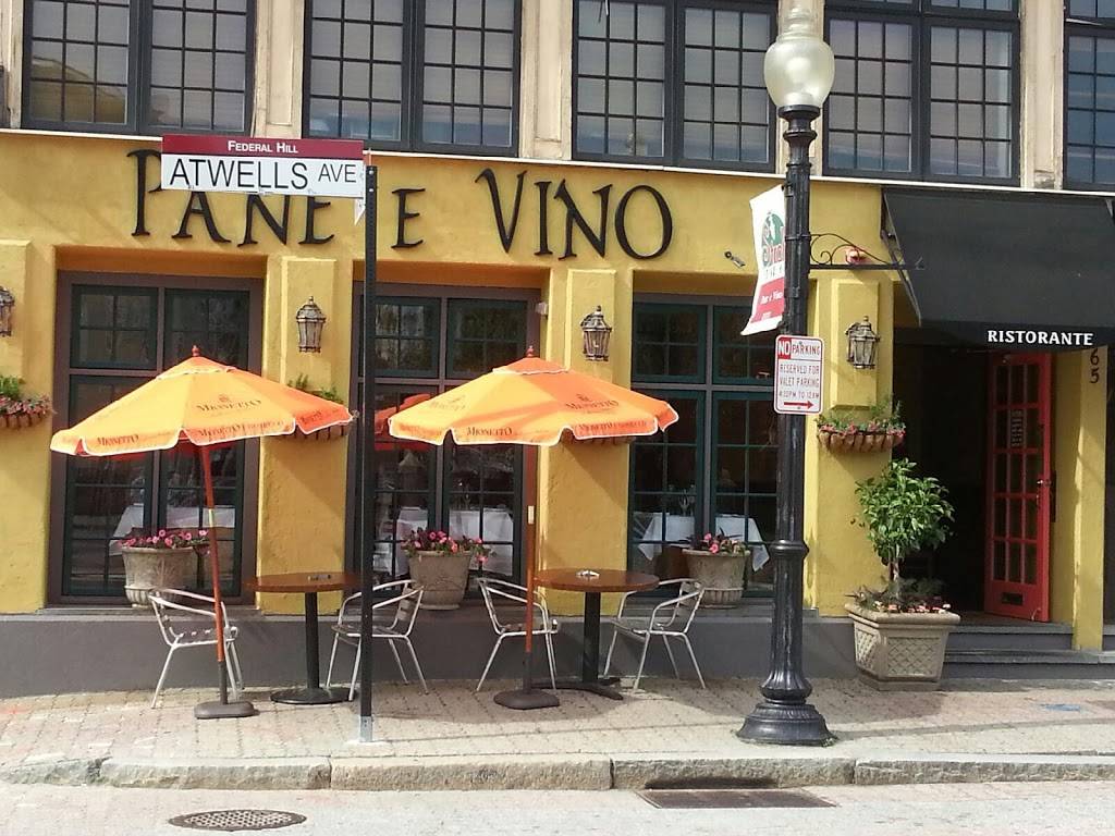 Pane e Vino | restaurant | 365 Atwells Ave, Providence, RI 02903, USA | 4012232230 OR +1 401-223-2230