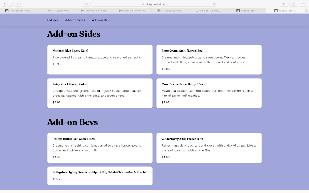 Kristys Vegan Cuisine & Market | restaurant | 1450 Alta Vista Dr, Vista, CA 92084, USA | 7602079974 OR +1 760-207-9974
