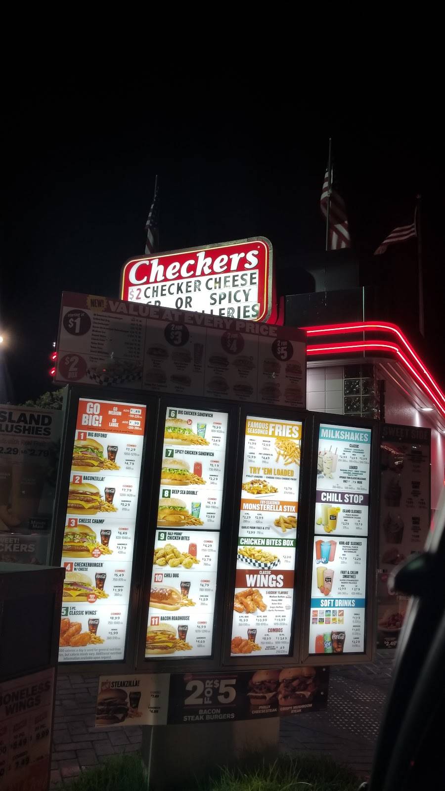 Checkers | restaurant | 2701 SW College Rd, Ocala, FL 34474, USA | 3522370071 OR +1 352-237-0071