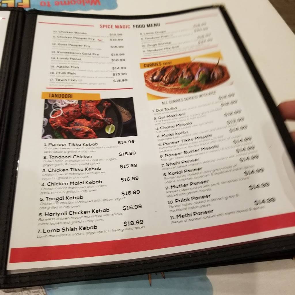 Spice Magic Indian Cuisine | restaurant | 10720 W Flagler St #15, Miami, FL 33174, USA | 7866461411 OR +1 786-646-1411