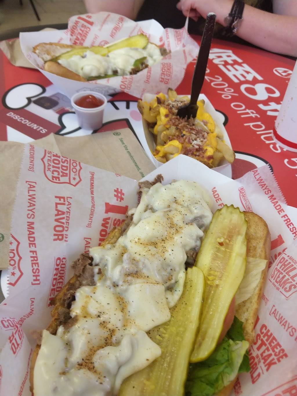 Charleys Philly Steaks | restaurant | 4951 International Dr Ste FC7, Orlando, FL 32819, USA | 4073519200 OR +1 407-351-9200