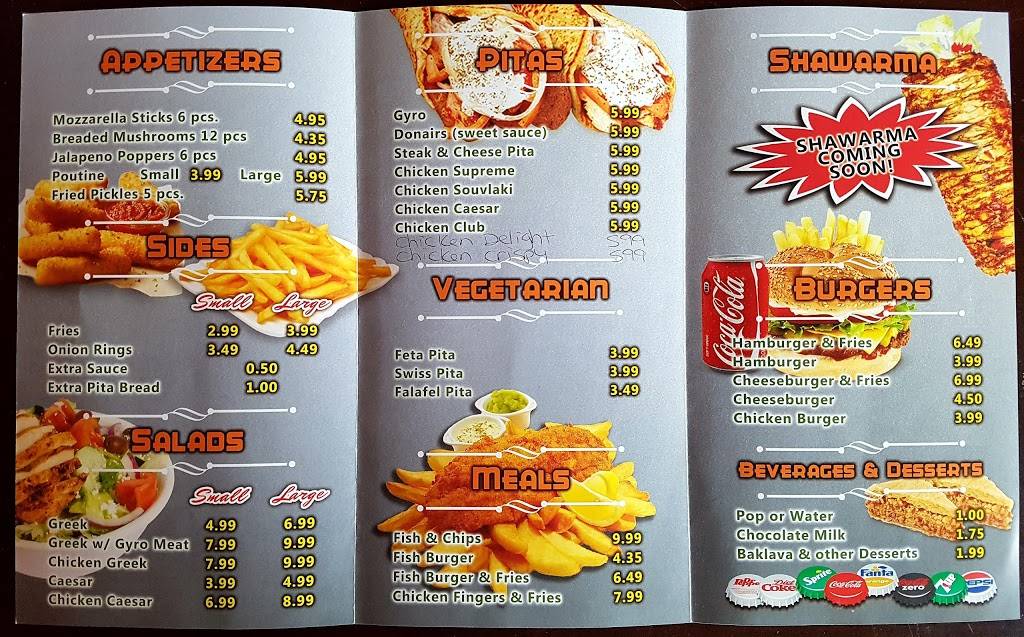 Gyro Plus | restaurant | 274 Simcoe St, Amherstburg, ON N9V 1M9, Canada | 5197364692 OR +1 519-736-4692