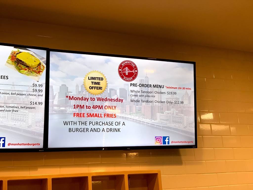 Manhattan Burger | restaurant | 700 W Spring Creek Pkwy #106, Plano, TX 75023, USA | 4695736577 OR +1 469-573-6577