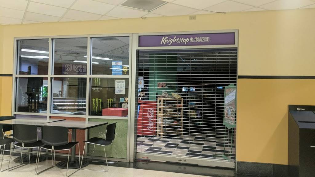 Knightstop & Sushi | restaurant | 12715 Pegasus Dr, Orlando, FL 32816, USA | 4078230626 OR +1 407-823-0626