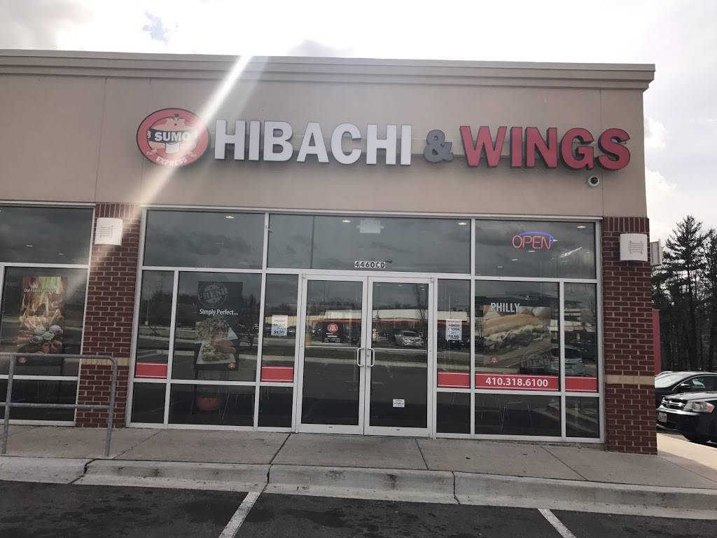 Hibachi & Wings | restaurant | 4460 W Northern Pkwy, Baltimore, MD 21215, USA | 4103186100 OR +1 410-318-6100