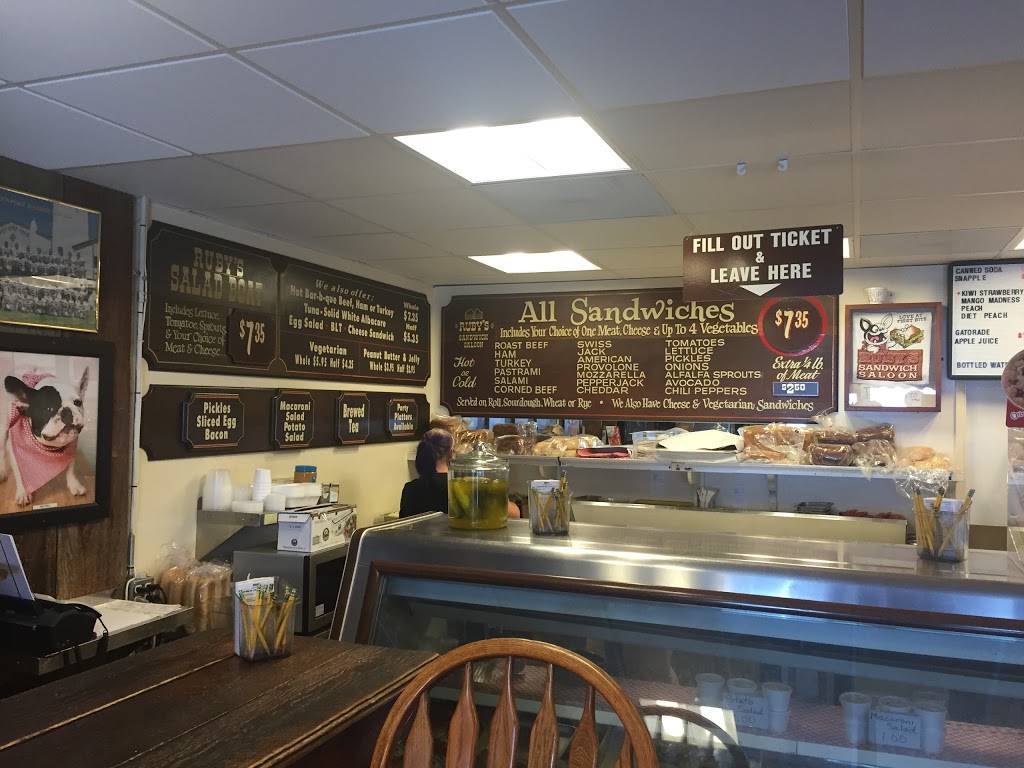 Rubys Sandwich Saloon | meal takeaway | 1673 Irvine Ave, Costa Mesa, CA 92627, USA | 9496451100 OR +1 949-645-1100