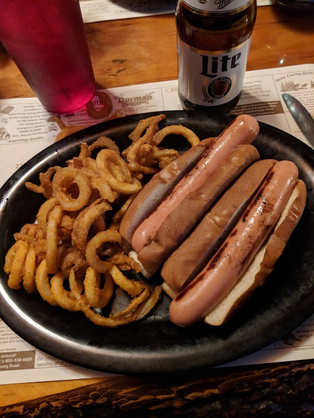 Buck Rub Pub & Lodge | restaurant | 2253 N Main St, Pittsburg, NH 03592, USA | 6035386935 OR +1 603-538-6935