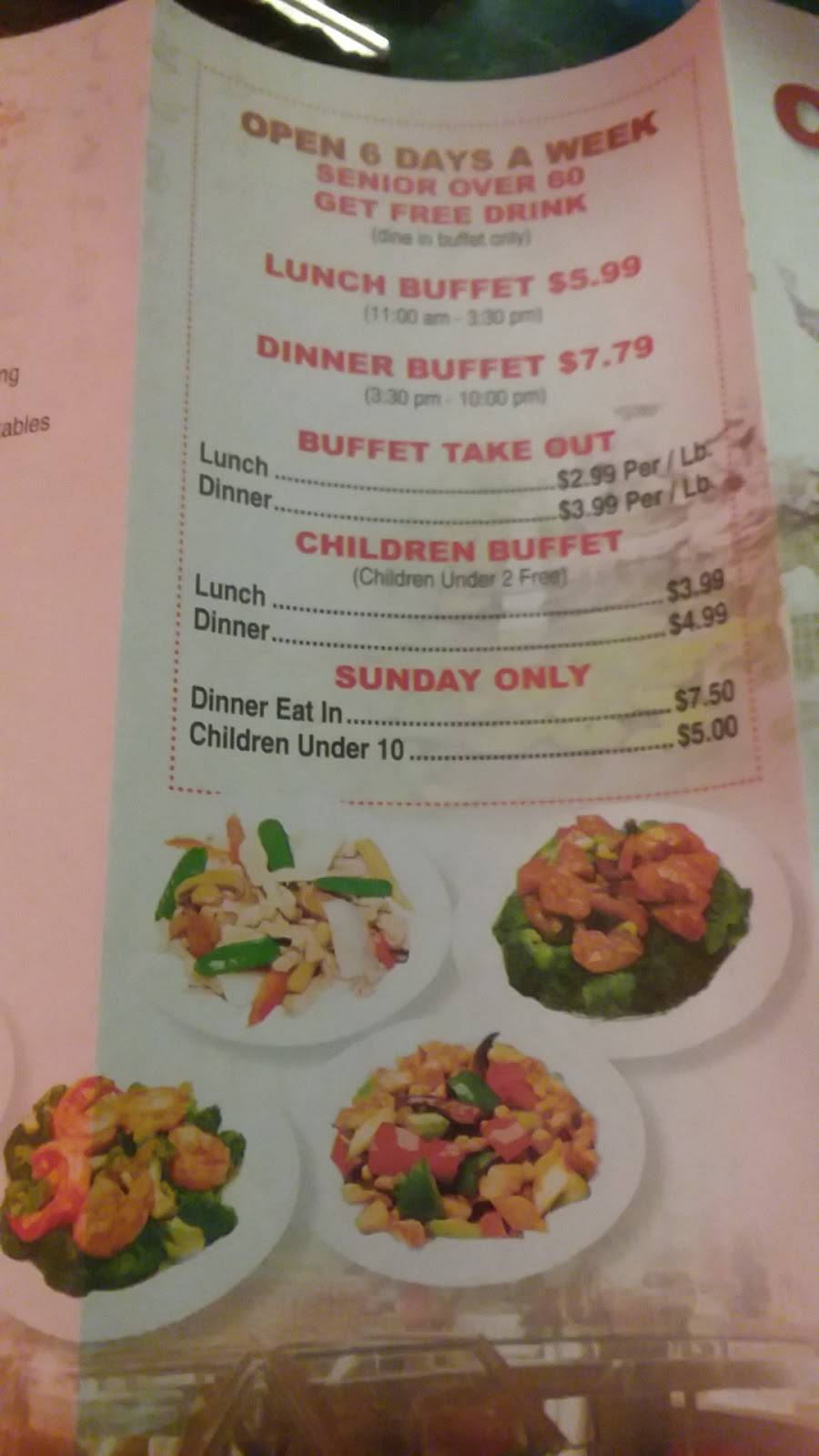 China 1 Buffet | restaurant | 117 W Franklin St, Delphi, IN 46923, USA | 7655643368 OR +1 765-564-3368