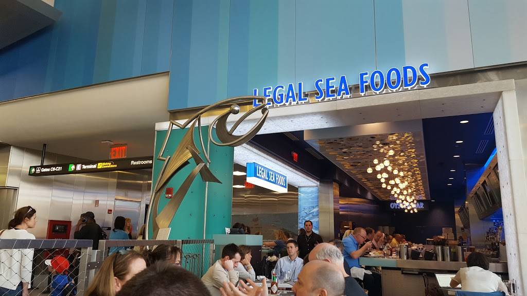 Legal Sea Foods | restaurant | Boston Logan International Airport (BOS), Terminal C, 1 Harborside Dr, Boston, MA 02128, USA | 6175682800 OR +1 617-568-2800