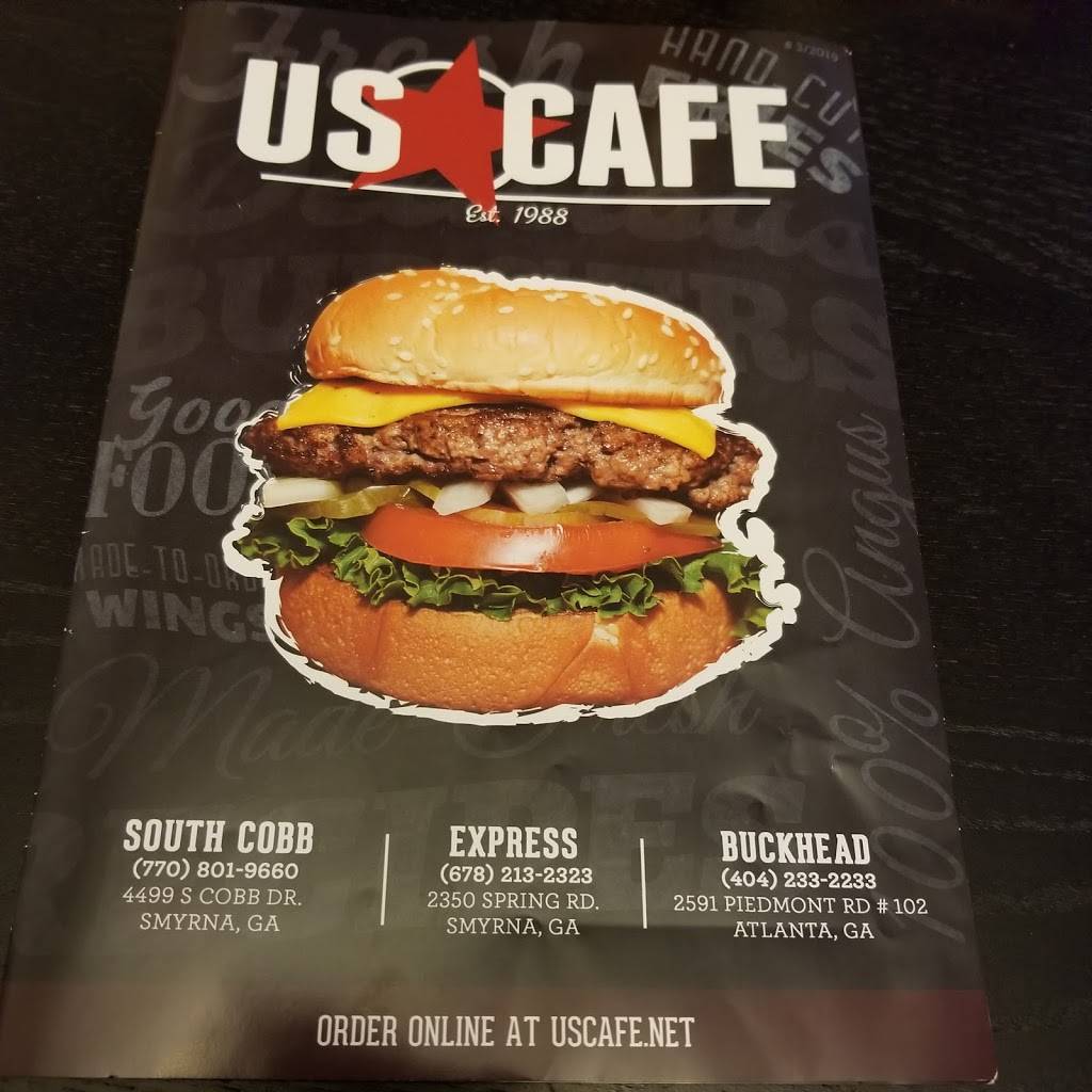 US Cafe | cafe | 2350 Spring Rd SE, Smyrna, GA 30080, USA | 6782132323 OR +1 678-213-2323