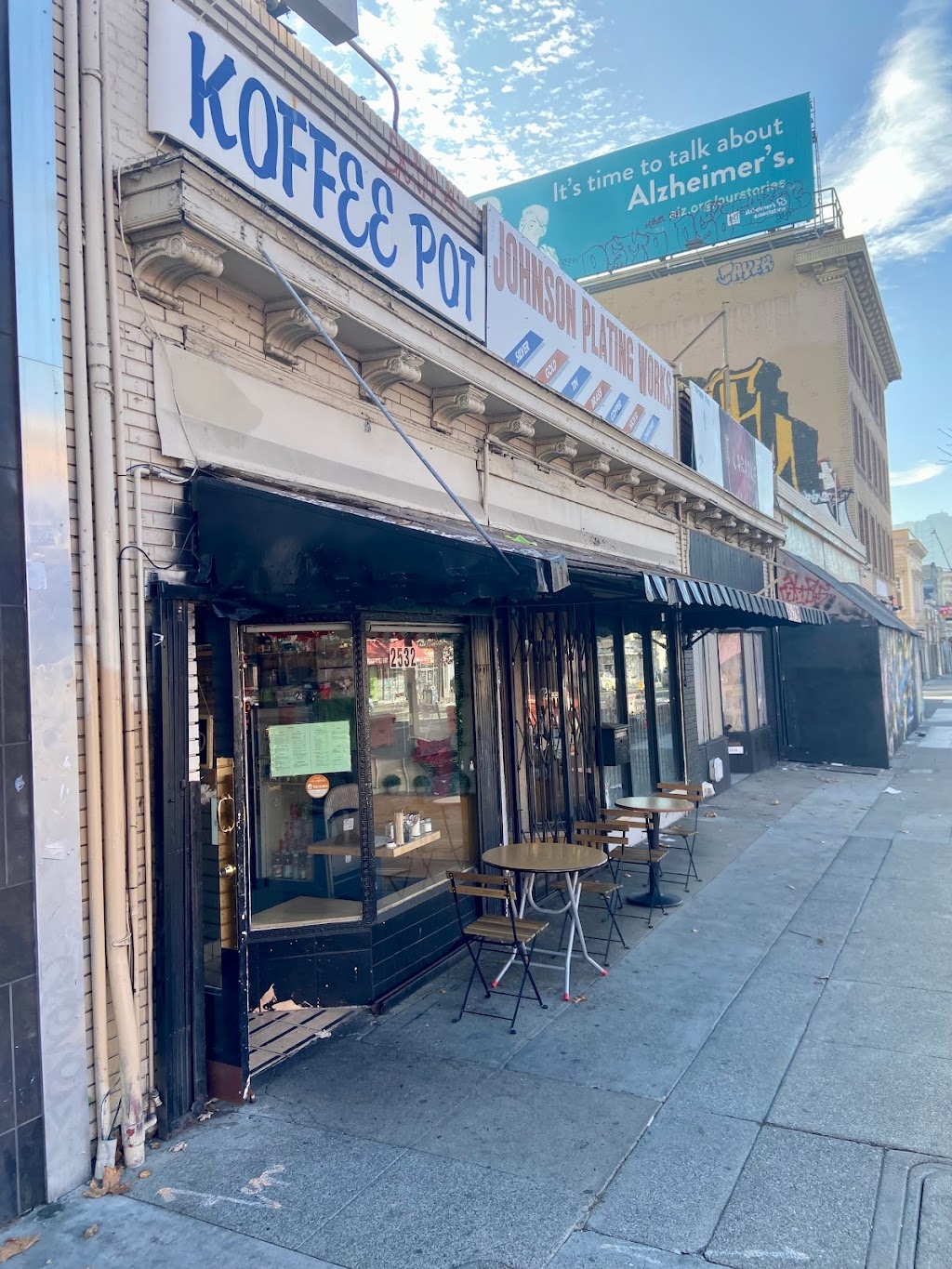 Koffee Pot | restaurant | 2532 Telegraph Ave, Oakland, CA 94612, USA | 5104522755 OR +1 510-452-2755