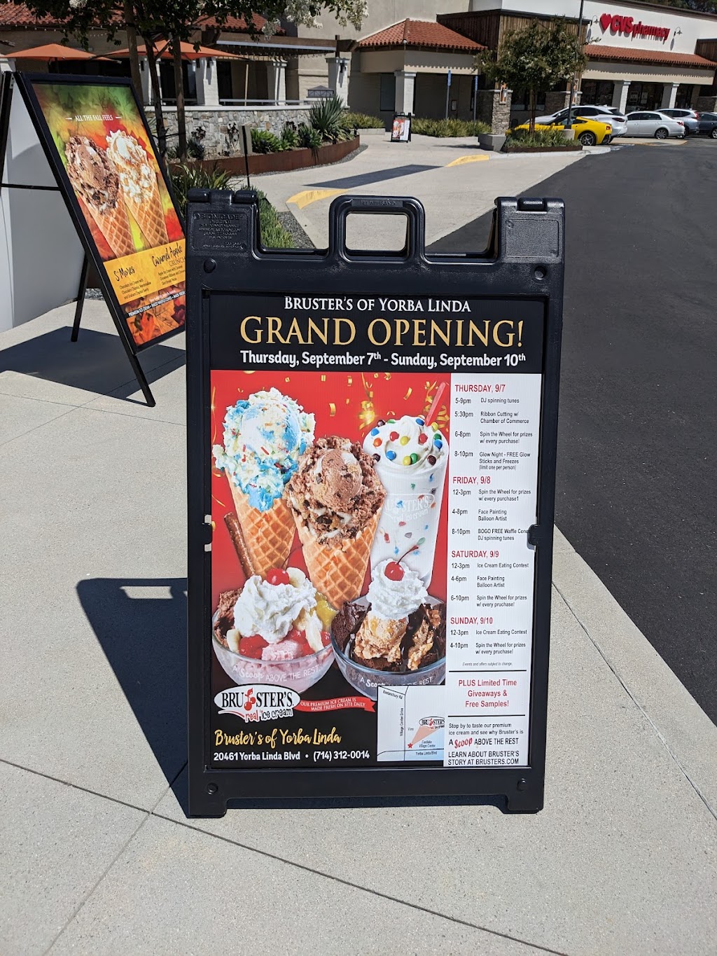 Brusters Real Ice Cream | bakery | 20461 Yorba Linda Blvd, Yorba Linda, CA 92886, USA | 7143120014 OR +1 714-312-0014