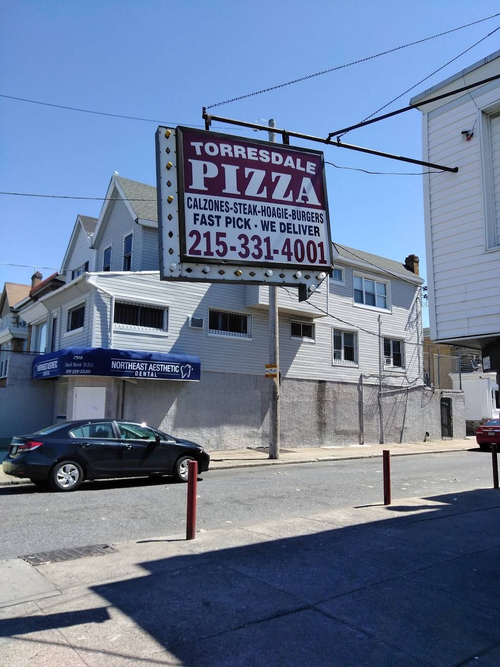 Torresdale Pizza | restaurant | 7517 Torresdale Ave, Philadelphia, PA 19136, USA | 2153314001 OR +1 215-331-4001