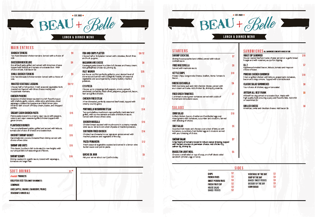 Beau + Belle Southern Cuisine - Hoschton | restaurant | 1929 Friendship Rd, Hoschton, GA 30548, USA | 4042762500 OR +1 404-276-2500