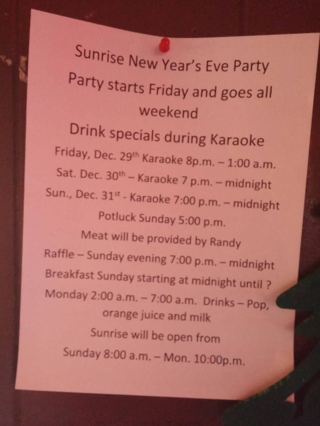 Sunrise Tap | restaurant | 4155 Easton Blvd, Des Moines, IA 50317, USA | 5152620713 OR +1 515-262-0713