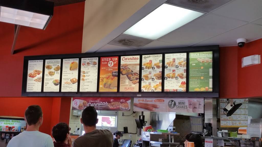 Del Taco | meal takeaway | 28082 The Old Rd, Valencia, CA 91355, USA | 6612941084 OR +1 661-294-1084