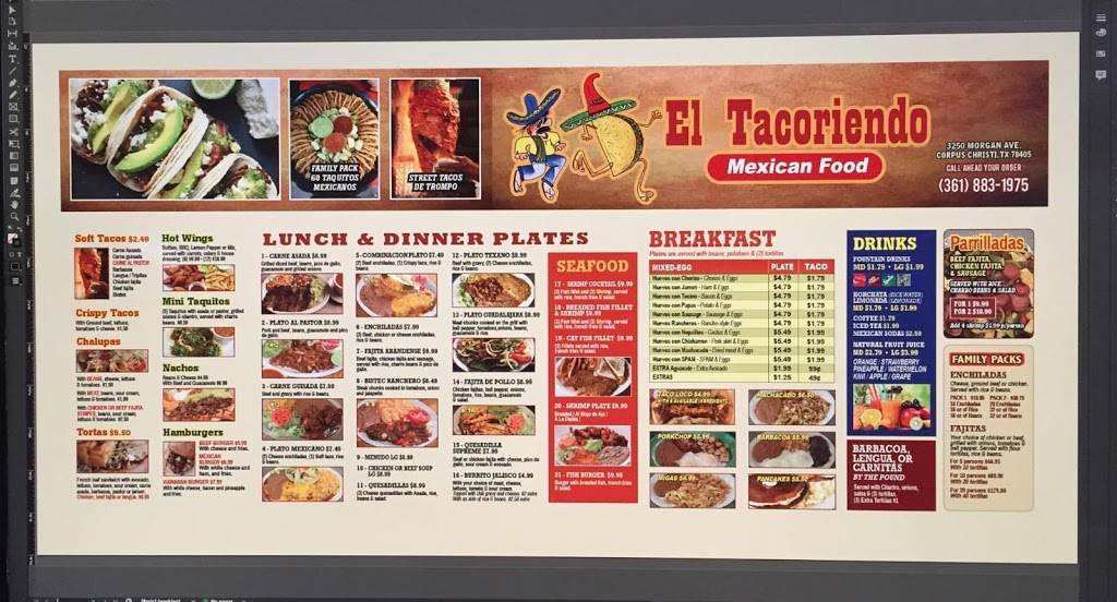 El tacoriendo mexican food | restaurant | 3250 Morgan Ave, Corpus Christi, TX 78405, USA | 3618831975 OR +1 361-883-1975