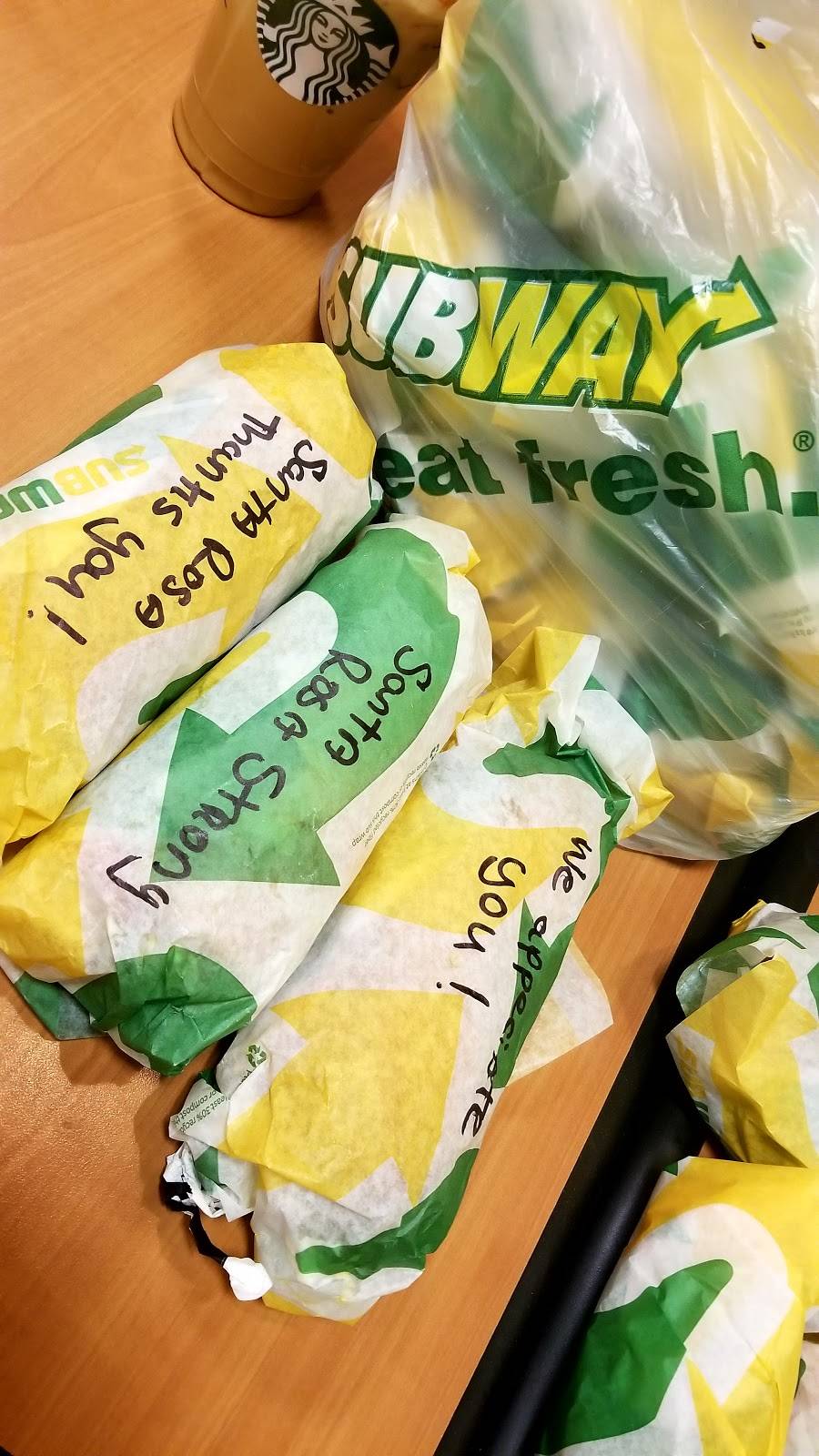 Subway | restaurant | 2688 Santa Rosa Ave, Santa Rosa, CA 95407, USA | 7075455580 OR +1 707-545-5580