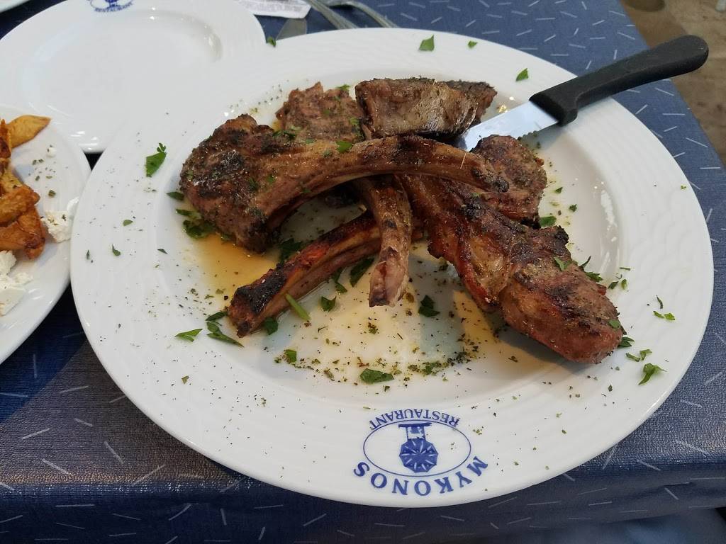 Mykonos Greek Restaurant | restaurant | 8660 W Golf Rd, Niles, IL 60714, USA | 8472966777 OR +1 847-296-6777