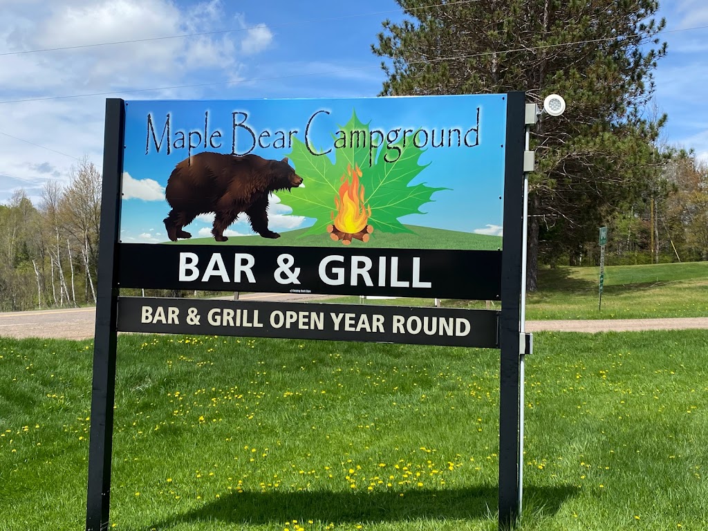 Maple Bear Campground LLC | restaurant | N 9350, Co Rd H, Tomahawk, WI 54487, USA | 7154535103 OR +1 715-453-5103