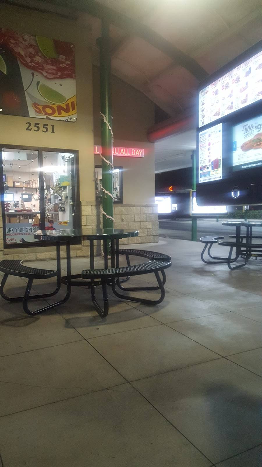 Sonic Drive-In | restaurant | 2551 S Jenkins Rd, Fort Pierce, FL 34947, USA | 7724616309 OR +1 772-461-6309